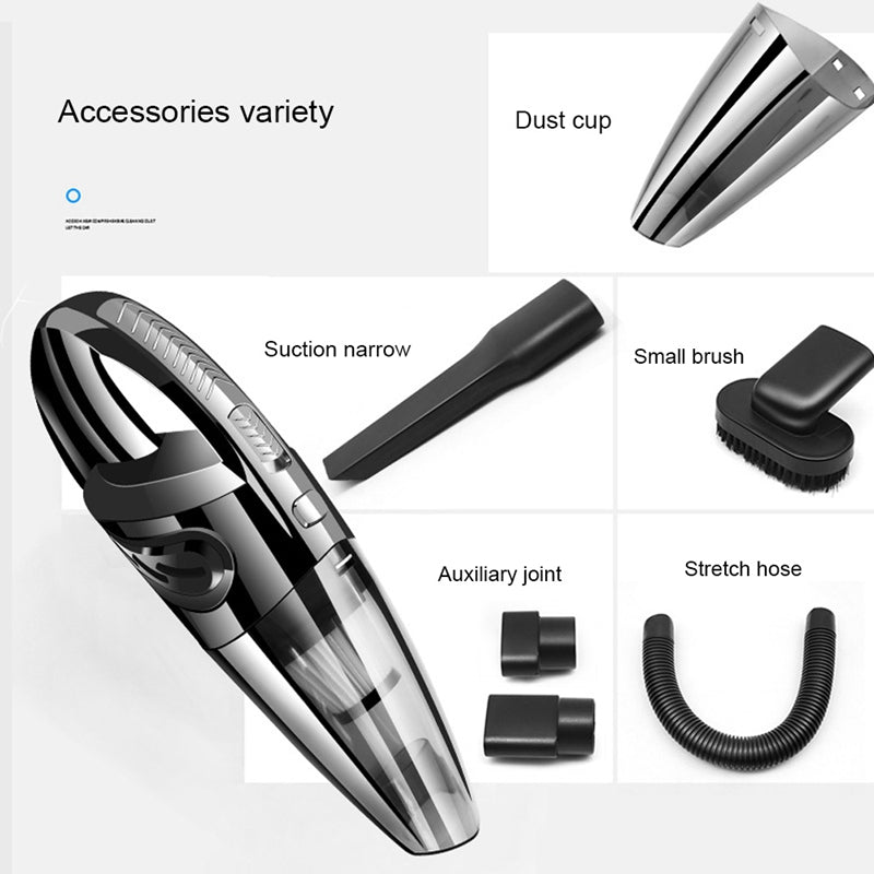 Aspirador de Pó Automotivo Pro - Sem Fios & Alta Sucção.